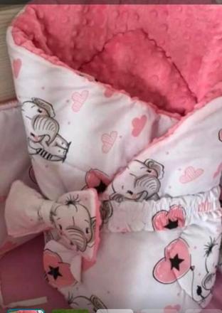 Set mantinel+zavinovacka s maslickou na suchy zips, 