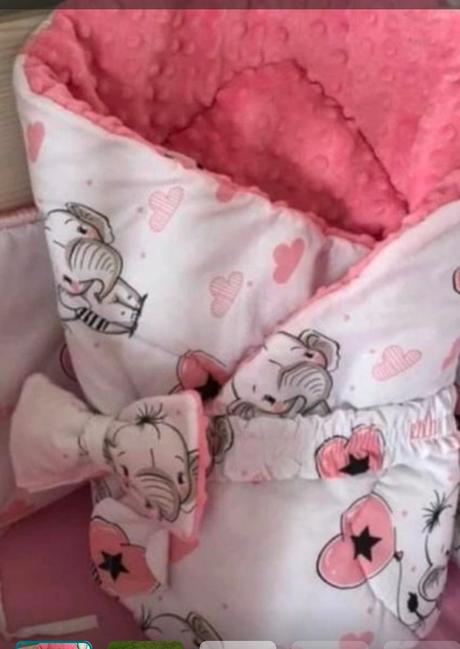 Set mantinel+zavinovacka s maslickou na suchy zips, 
