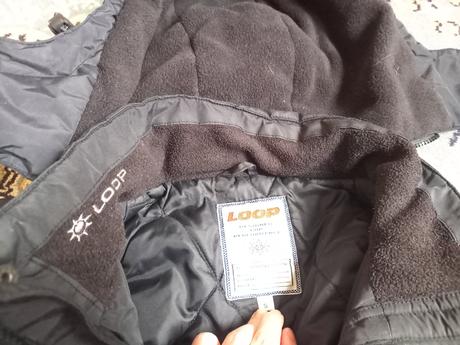 Zimna bunda znackova loop,