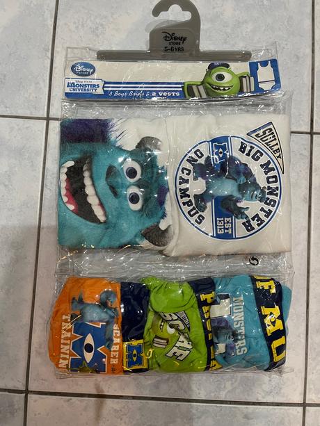 5pack tielko a slipy monstersuniversity1 (5-6 yrs), disney,116