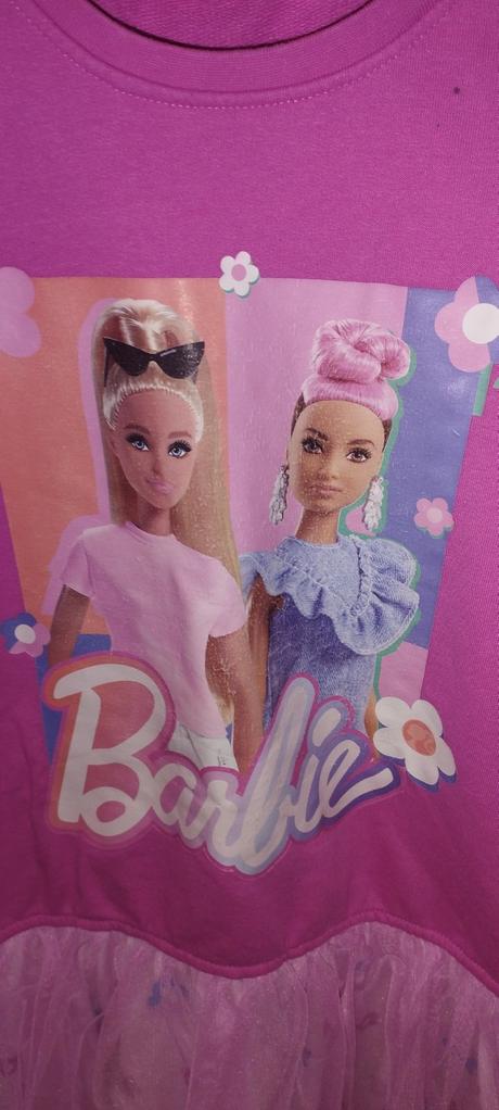 Šaty barbie 134/140, disney,134