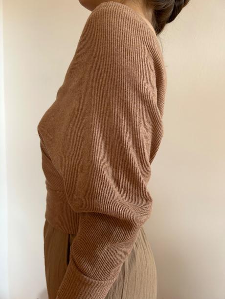 Sveter s netopierími rukávmi, s