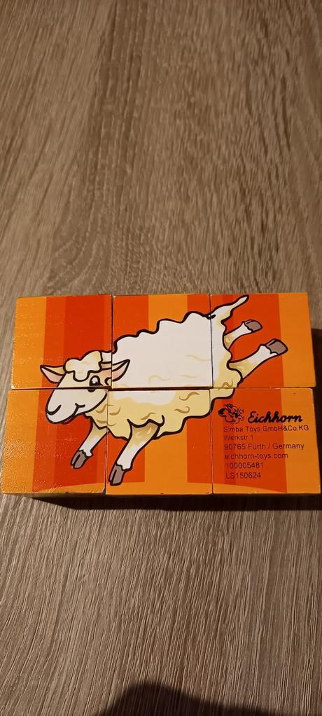 Obrázkové kocky eichhorn, 