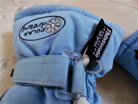 Lyžiarske rukavice  thinsulate č. 7,5, 