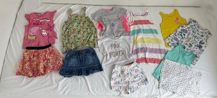 98/104 babský letný balíček vecí za 10e, 86–98