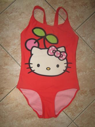 Plavky hello kitty, h&m,128