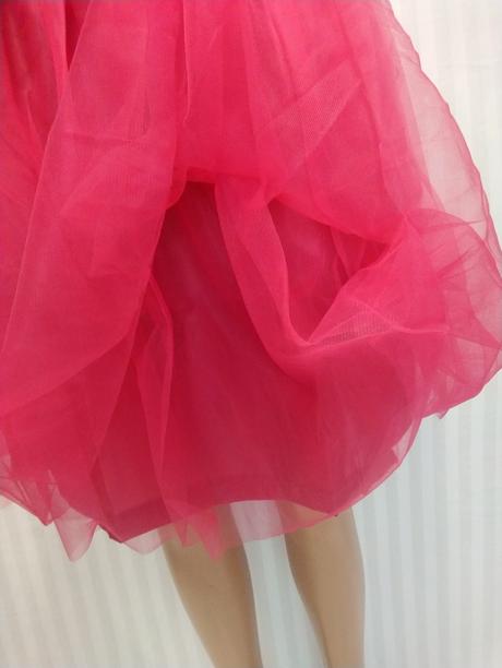 Dámska sýto ružová tutu sukňa, l, xl, l / xl