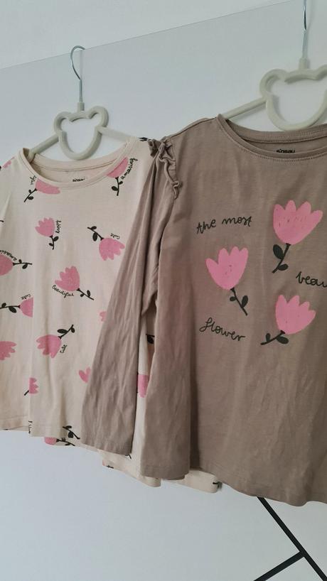 2x tričko s dlhým rukávom, 128, sinsay,128