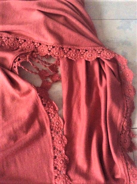 Bavlnená šatka na krk, l