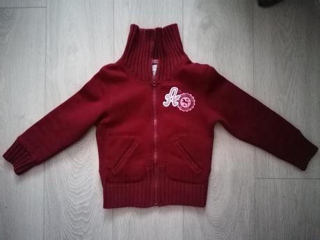 Bordová mikina h&m v. 110, h&m,110