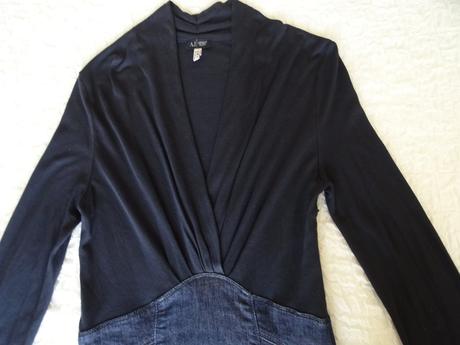 Denim armani jeans, šaty veľ. xs, armani,xs