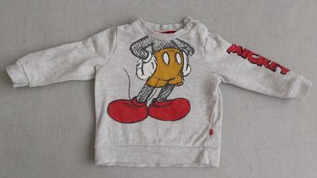 Mikina mickey šeda 68, disney,68