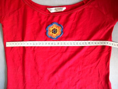 Tričko s kvetinkou, s