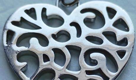 Prívesok do náhrdelníka - srdiečko,