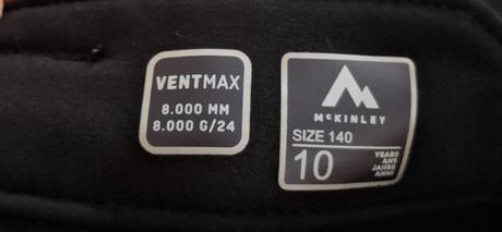 Softschelové nohavice mckinley 140, mckinley,140