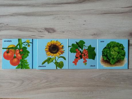 Dve leporelá knihy-naša záhrada a svet farieb,