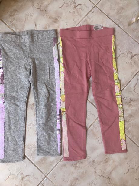 Len opraté oteplenie leginy, h&m,104