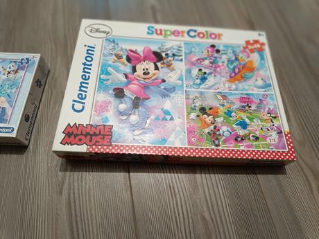 Puzzle minnie mouse clementoni 3 v 1,