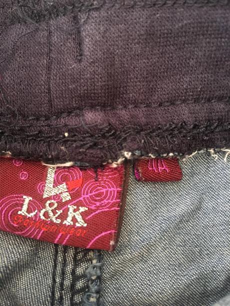 3/4 dievčenské kraťasy, 110