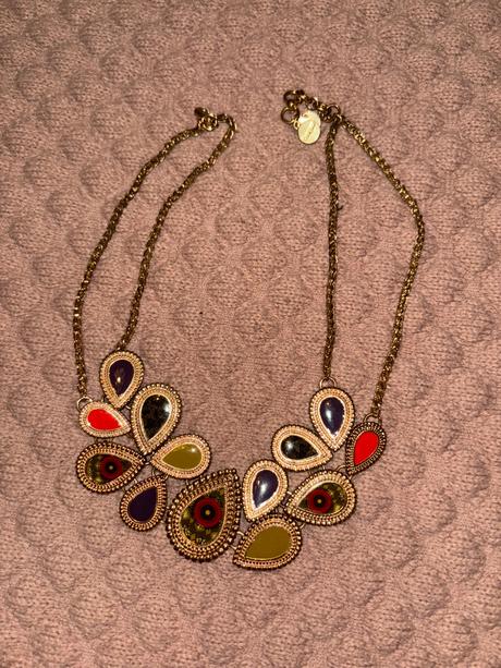 Dámsky náhrdelník, mango