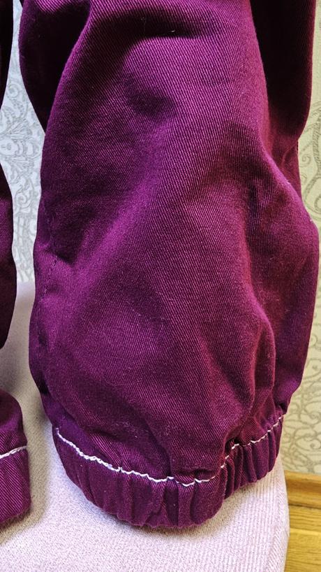 Zateplené nohavice, 128