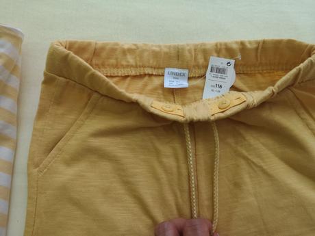 Tričko + nohavice z uzlíkového úpletu, lindex,116