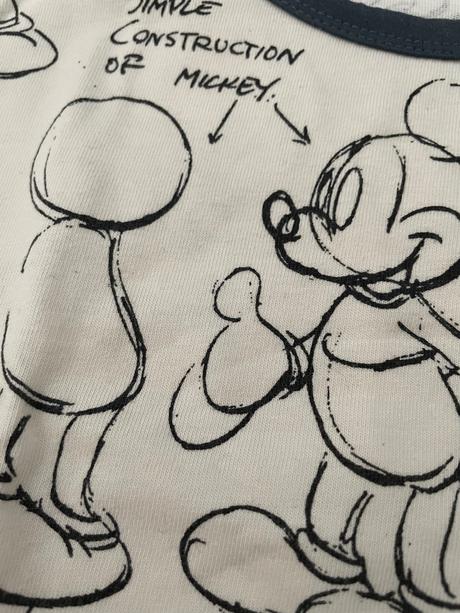 Tricko s dlhym rukavom mickey mouse, zara,74