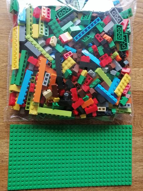 Creative 500ks+ podložka. stavebnica kocky,