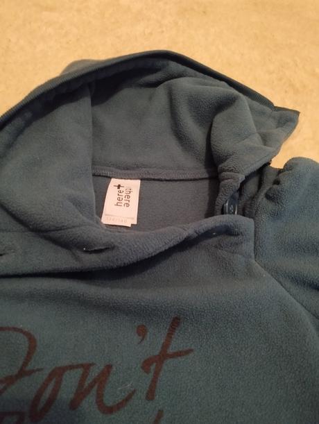 Zelená mikina 134/140, c&a,134