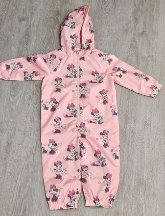Prechodný overal ružový minnie mouse, disney,92