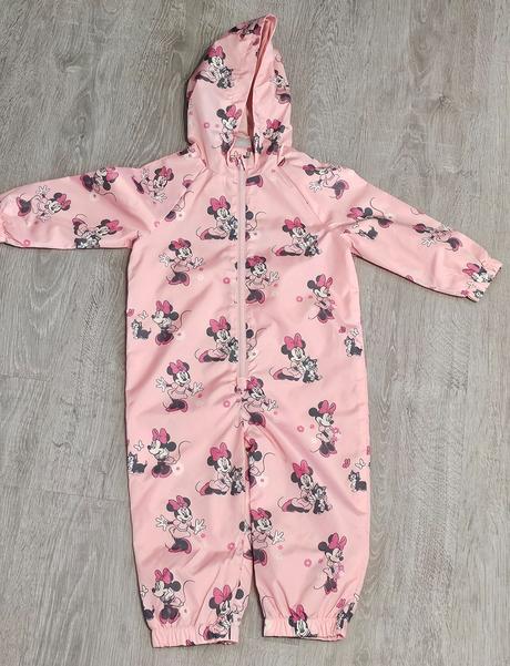 Prechodný overal ružový minnie mouse, disney,92