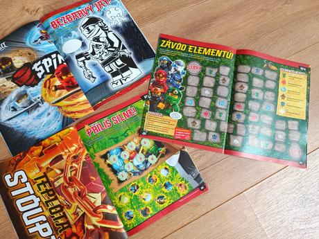 Casopisy lego ninjago 2019,