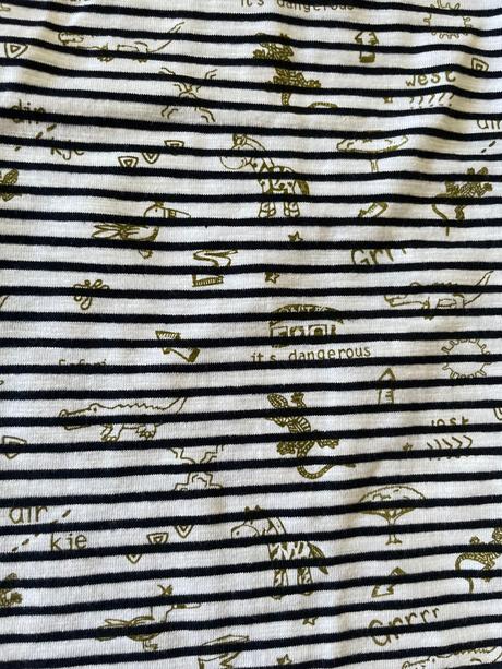 Pruhované tričko dirkje so zvieratka i, dirkje,116