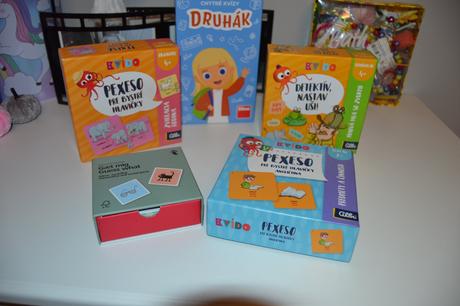 Rôzne vzdelávacie hry a kvízy zn. kvído (albi),