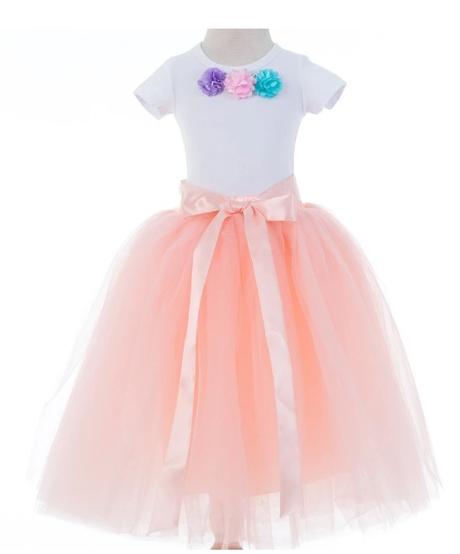 Komplet set tutu sukna dolly styl a tricko, <50 - xs