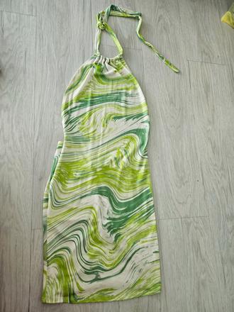 Mini šaty s holým chrbtom xs, xs