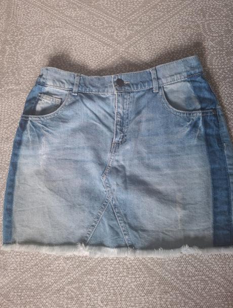 Riflová sukňa, f&f,146