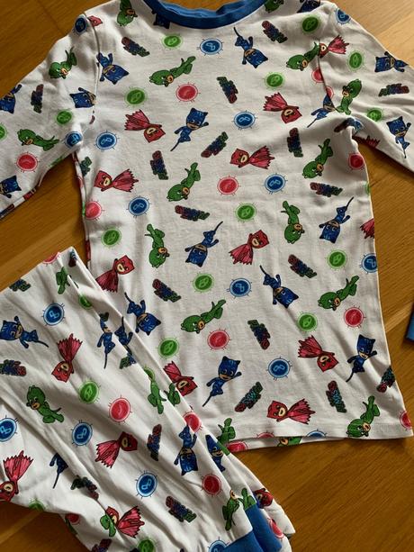 Pyzamka pyjamask 2ks, lindex,128