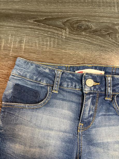 Levis dievcenske riflove kratasy na 8 rokov, levis,128