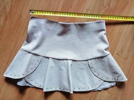 Mini sukňa koženka, mayoral,140