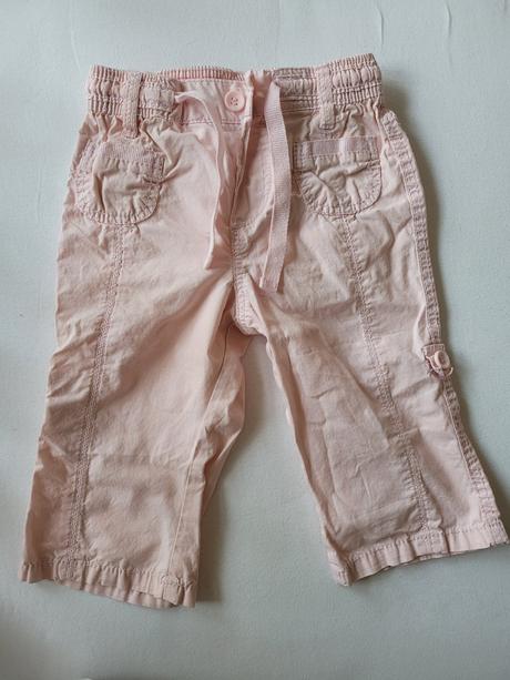 Ružové nohavice, h&m,74