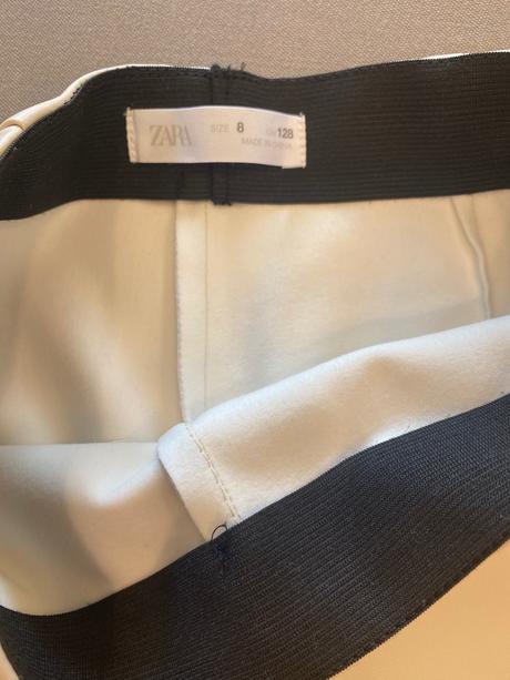 Koženkové nohavice nové, zara,128