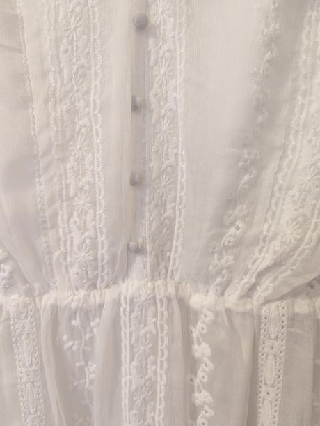 Biele šaty, mohito,s