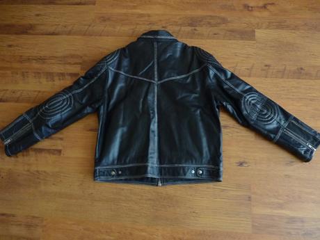 Pánska kožená bunda, l
