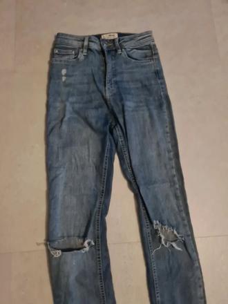 Elasticke roztrhane rifle, tally weijl,xs