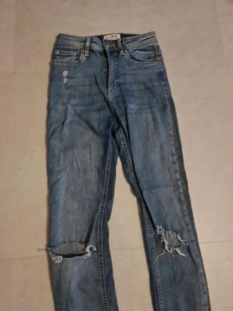 Elasticke roztrhane rifle, tally weijl,xs