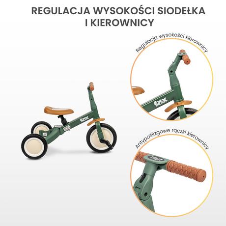 Toyz detské odrážadlo/trojkolka fox 4v1 orange,