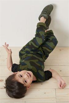 Maskáčový overal next uk, next,110 / 116