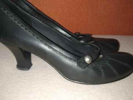 Kožené lodičky marco tozzi, marco tozzi,39