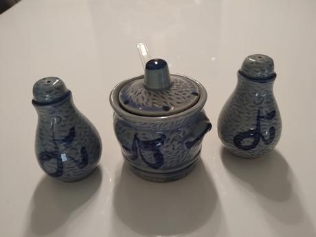 Kuchynský modrý set,